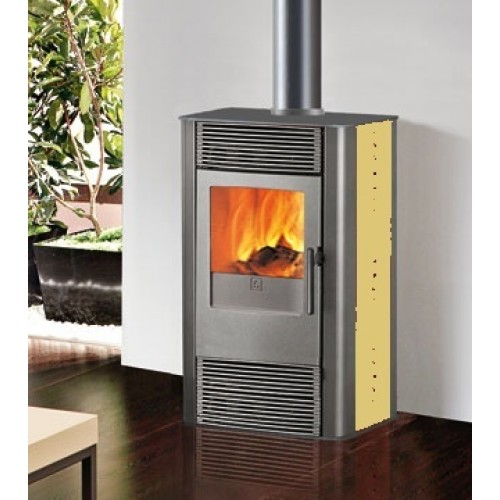 EDILKAMIN FUNKY Holz-Kaminofen, luftführend, kastanienfarbig, 641680 EDILKAMIN FUNKY Holz-Kaminofen, luftführend, kastanienfarbig, 641680