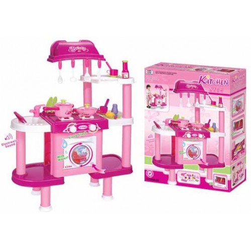 G21 Kinderküche mit Zubehör pink II., 690679 G21 Kinderküche mit Zubehör pink II., 690679
