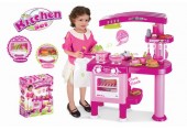 G21 Kinderküche groß mit Zubehör, pink 690665