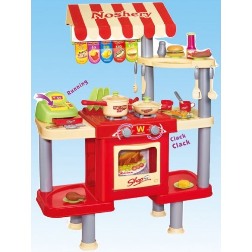 G21 Speilzeugset - Kinderladen mit Fast Food, 690678