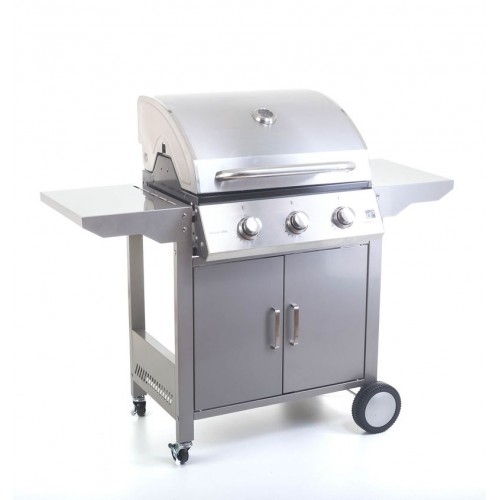 G21 Gasgrill Oklahoma, BBQ Premium Line 3 Brenner + Reduzierventil gratis 6390310