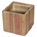 G21 Blumentopf Wood Cube 36x36x34cm 639263