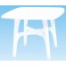 Gartentisch G21 93x93x72 cm 634099