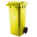G21 Mülltonne 120 Liter, gelb