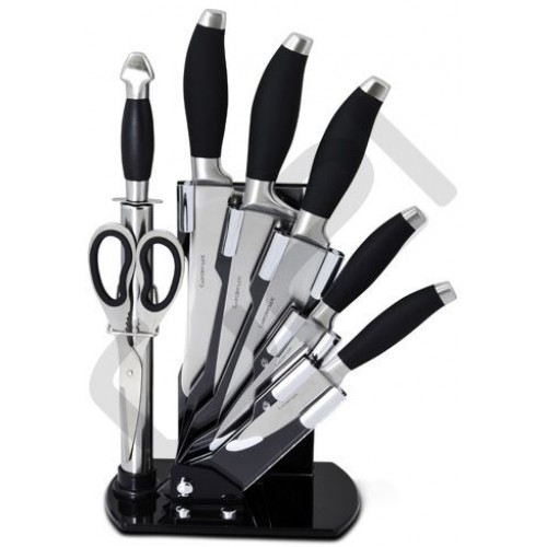 G21 Messerset Profi White 7 tlg. schwarz 6390474 G21 Messerset Profi White 7 tlg. schwarz 6390474