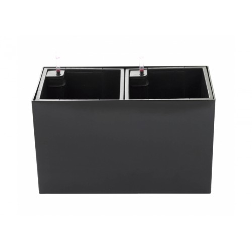 G21 Blumentopf mit Wasserspeicher Combi schwarz 56 x 28 cm 639248 G21 Blumentopf mit Wasserspeicher Combi schwarz 56 x 28 cm 639248