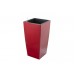 G21 Blumentopf mit Wasserspeicher Linea rot 39 cm 6392431