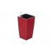 G21 Blumentopf mit Wasserspeicher Linea mini rot 14 cm 6392471
