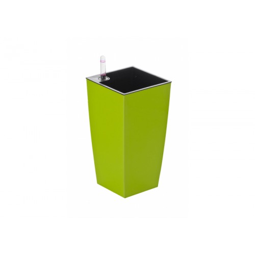 G21 Blumentopf mit Wasserspeicher Linea mini grün 14 cm 6392472