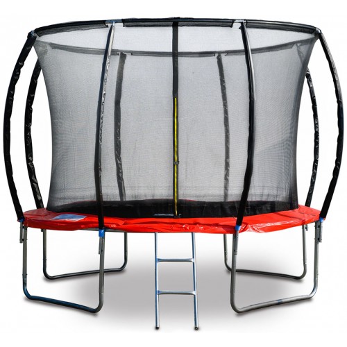G21 SpaceJump Trampolin, 305 cm, rot, mit Sicherheitsnetz + gratis Leiter 69042680 G21 SpaceJump Trampolin, 305 cm, rot, mit Sicherheitsnetz + gratis Leiter 69042680