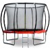 G21 SpaceJump Trampolin, 305 cm, rot, mit Sicherheitsnetz + gratis Leiter 69042680