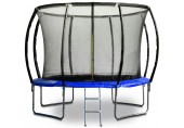 G21 SpaceJump Trampolin, 305 cm, blau, mit Sicherheitsnetz + gratis Leiter 69042681