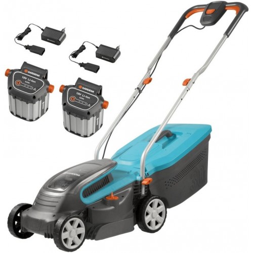 Ausverkauf GARDENA Set PowerMax Li-18/32 Akkurasenmäher, 32 cm 05039-20 Nach dem Service