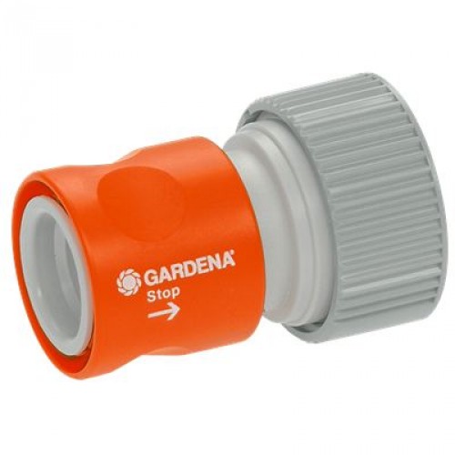 GARDENA Profi-System-Übergangsstück mit Wasserstop 19 mm (3/4") 2814-20