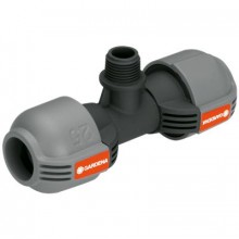 GARDENA T-Stück 25 mm x 1/2"-Außengewinde, 2786-20