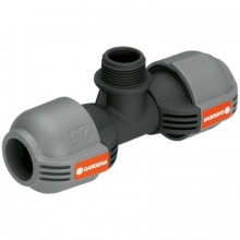 GARDENA T-Stück 25 mm x 3/4"-Außengewinde, 2787-20
