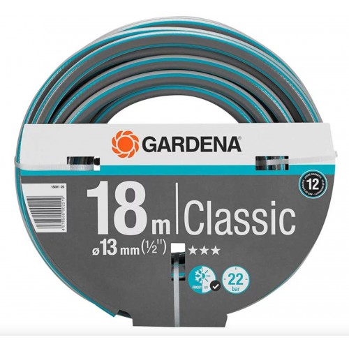 GARDENA Classic Gartenschlauch 13 mm (1/2''), 18 m 18002-20