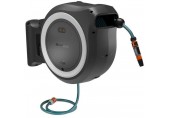 Gardena PowerRoll XL Wand-Schlauchbox - Solo, 35 m, 18V, Weiß, 18642-55