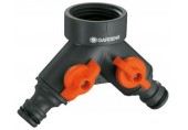 GARDENA Doppelventil mit Gewinde 1" / 3/4" 0940-26