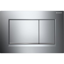 Geberit Sigma30 Betätigungsplatte, glanzchrom/mattchr/glanzchr 115.883.KH.1