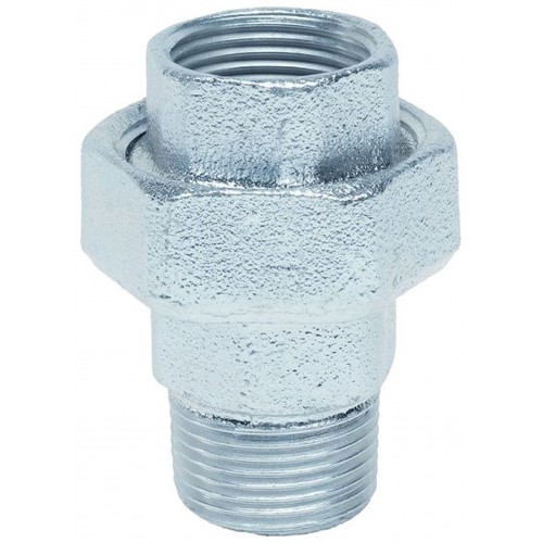 GEBO 331 Sechskantmutter 1/2", verzinkt, Außengewinde 331-4V