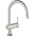 GROHE Minta Touch Küchenarmatur, herausziehbare Spülbrause, SuperSteel 31358DC0