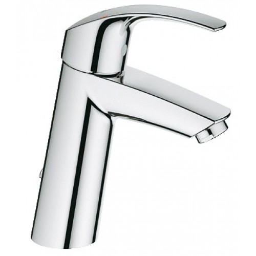 GROHE Eurosmart Einhand-Waschtischbatterie, DN 15 mit versenkbarer Kette, 23323001