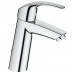 GROHE Eurosmart Einhand-Waschtischbatterie, DN 15 mit versenkbarer Kette, 23323001