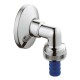 GROHE original WAS Anschlusswinkel für Schlauch DN 15, Chrom 41125000