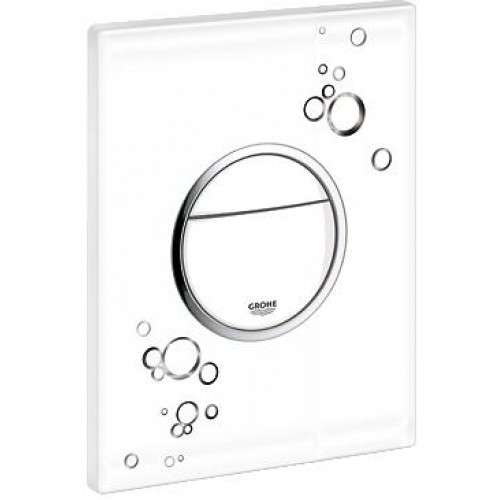 GROHE Nova Cosmopolitan Abdeckplatte Weiss / Chrom 38847LI0