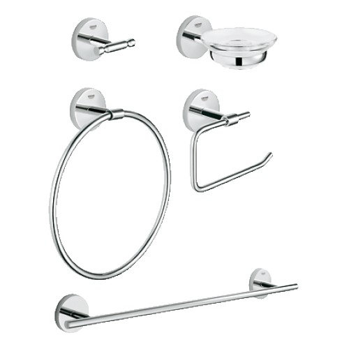 GROHE BauLoop Set Zubehör, chrom 40622000