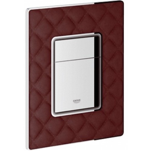 GROHE Skate Cosmopolitan Abdeckplatte Taninrot Leder 38913XM0