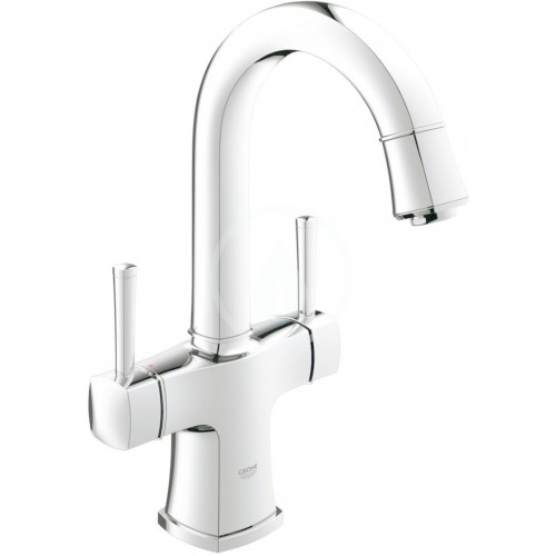 GROHE Grandera Waschtischarmatur, 1-Loch Montage, verchromt 21107000
