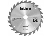 GÜDE Holzsägeblatt HM 165 x 20 x 1,5 - 24z 58333