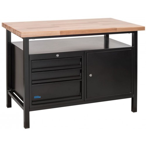 GÜDE Werkbank P 1200 SLT Black Line 40838