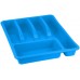 Besteckkasten, 39 x 29 x 5 cm blau, 211