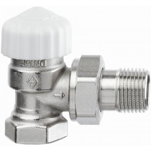 HEIMEIER CALYPSO-exact,DN10 3/8"Thermostat-Ventilunterteil,Eck,verkürzt,Messing3451-01.000