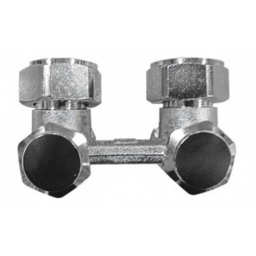 HERZ 3000 Anschlussteil, Eckform, Heizkörperanschluss G 3/4 1346611