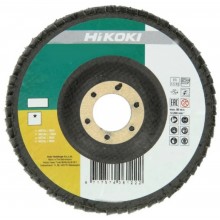 HiKOKI 4100109 Fächerschleifscheibe 125x22, 23mm, 120