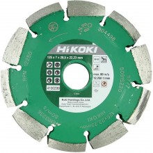 HiKOKI 4100299 Diamanttrennscheibe 125mm 3 Blätter für 30mm Schlitze