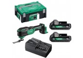 HiKOKI CV18DAWRZ Multitool 18V 2.0Ah Li-Ion im Systemkoffer II