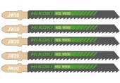 HiKOKI 750021 HCS Sägeband für Stichsäge, Holz, 100,4/75x9,5x1,25 mm, 5 Stück