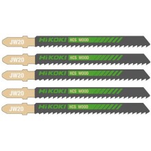 HiKOKI 750021 HCS Sägeband für Stichsäge, Holz, 100,4/75x9,5x1,25 mm, 5 Stück