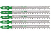 HiKOKI 750043 HCS Sägeblatt für Holz für Stichsäge, 100,4/75x7,2x1,25 mm, 5 Stück