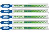 HiKOKI 750091 BIM Sägeblatt für Metall für Stichsäge, 91,5/68x9,7x0,9 mm, 5 Stück