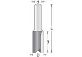 HiKOKI 754006 Nutfräser 8x25x63mm, 6 mm