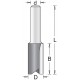 HiKOKI 754010 Nutfräser 12x32x63mm, 6mm