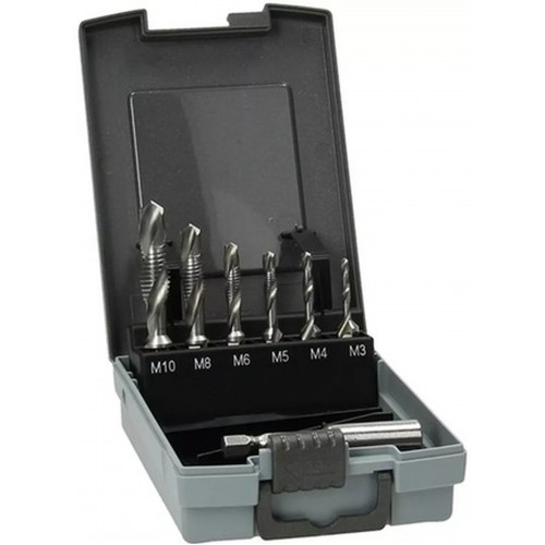 HIKOKI 780139 HSS-G DIN 335C Satz kombinierter Bohrer 1/4"