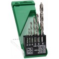 HiKOKI (Hitachi) 780462 Metallbohrer-Set, HSS-G din 338, 6-teilig