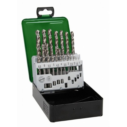 HiKOKI (Hitachi) 780466 Metallbohrer-Set, HSS-G din 338, 19-teilig
